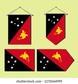 Papua New Guinea  national flag 