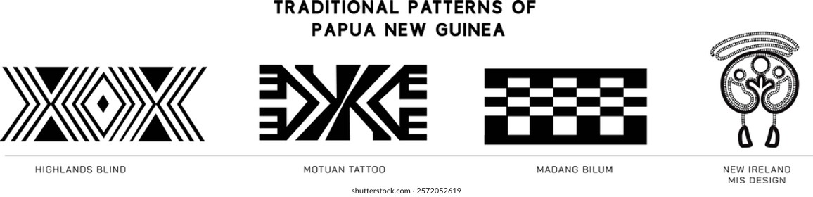 Papua New Guinea Traditional Pattern_Pack 1