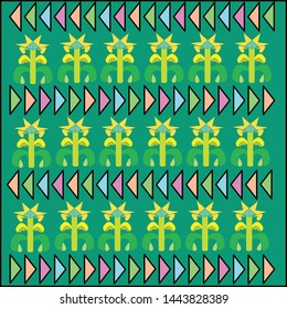 Papuan Motif and decoration and pattern