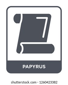 papyrus icon vector on white background., papyrus simple element illustration