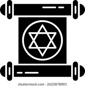 Papyrus Line vector Icon Design