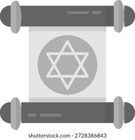 Línea de Papiro Vector Icon Design