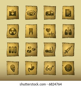 papyrus medicine icons