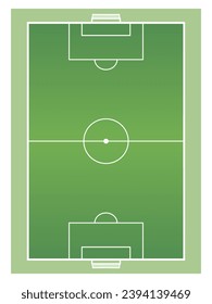 Parasport 7-seitig Fußball für neurologische Behinderung, Pitch, Feld und Barrieren