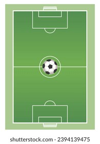 para sports 7-a-side football for neurological disability, pitch, field and barriers with ball