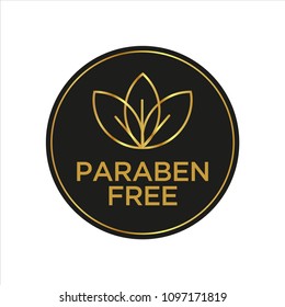 Paraben Free Icon. Isolated Vector Illustration.