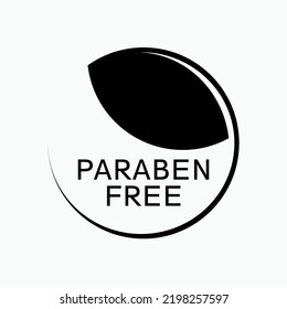 Paraben Free Icon. No  Preservatives Symbol - Vector.