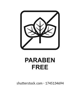 Paraben Free Skincare Logo Icon for Medical product