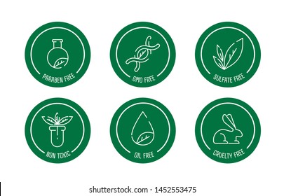 Paraben Free Vector Logo Or Label Icon