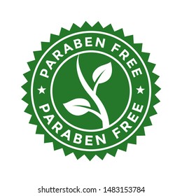 Paraben vector logo or badge template 