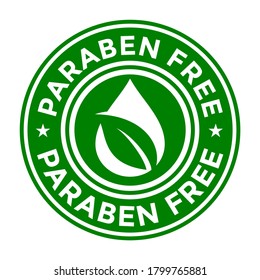 Paraben vector logo or badge template 