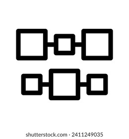 Parachain Icon Vector Symbol Design Illustration