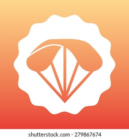 parachute flight  design, vector illustration eps10 graphic 