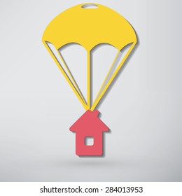 Parachute Icon design