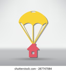Parachute Icon design