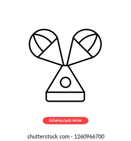 Parachute icon modern vector style