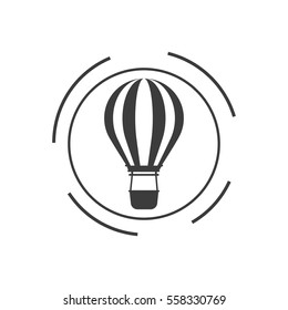 parachute icon. sign design