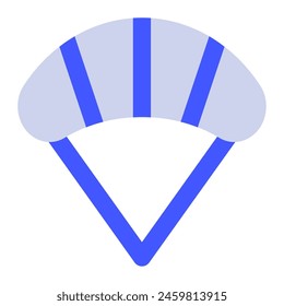 Icono de paracaídas para Web, App, infografía