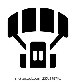 parachute icon for your website, mobile, presentation, and logo design.