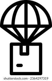 parachute vector design  for download.eps