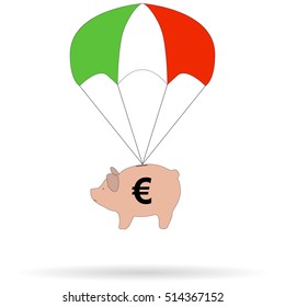 Parachute Vector illustration