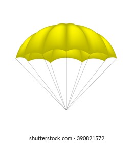 Parachute in yellow design