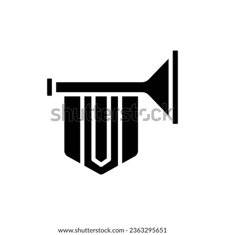 Parade Bungle Filled Icon Vector Illustration