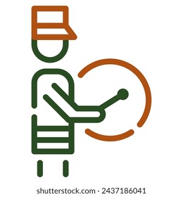 Parade icon for web, app, infographic, etc