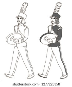 Parade, Marching Band, School Musical Orchestra, School band, Kids with musical instruments,  Marching Cymbal, Musical artists