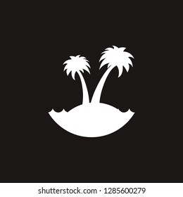 paradise icon. paradise vector design. sign design