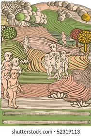 Paradise illustration