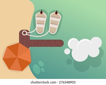 Paradise Island illustration