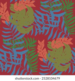 paradise outdoors texture seamless tropic