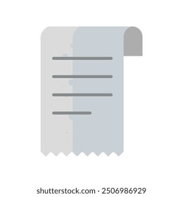 Paragon, bill, recepit - vector icon
