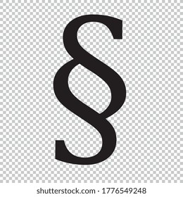 Paragraph black icon on checked transparent background. Vector illustration. Eps 10 vector file. - Powered by Shutterstock - Get 15% off with code: PIKWIZARD15