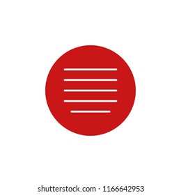 paragraph center icon. Element of text editor sign icon. Premium quality graphic design icon. Signs and symbols collection icon for websites, web design, mobile app