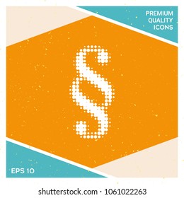 Paragraph halftone logo.