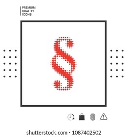 Paragraph halftone logo.
