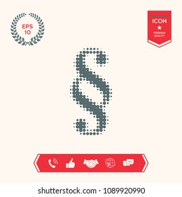 Paragraph halftone logo.