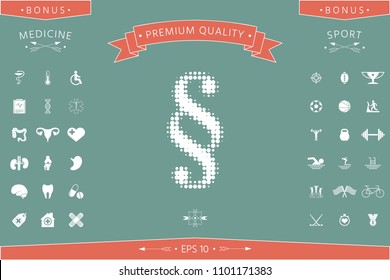 Paragraph halftone logo.
