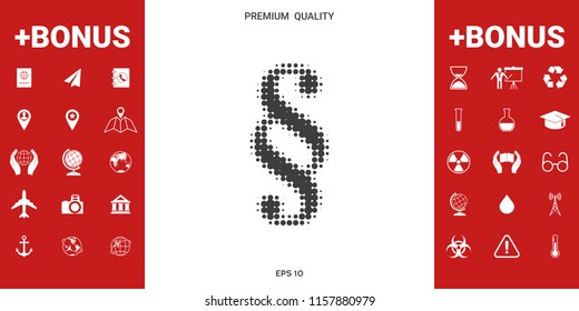 Paragraph halftone logo.