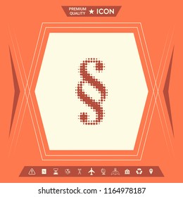 Paragraph halftone logo.