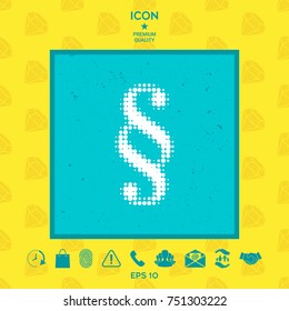 Paragraph halftone logo.