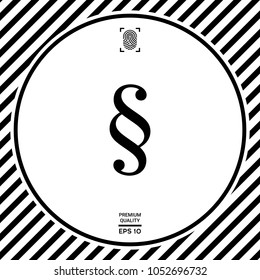 Paragraph icon symbol