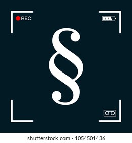 Paragraph icon symbol