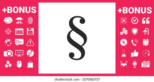 Paragraph icon symbol