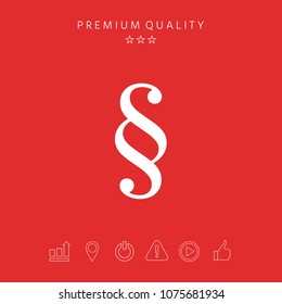 Paragraph icon symbol
