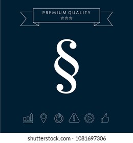 Paragraph icon symbol