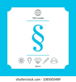 Paragraph icon symbol