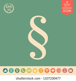 Paragraph icon symbol